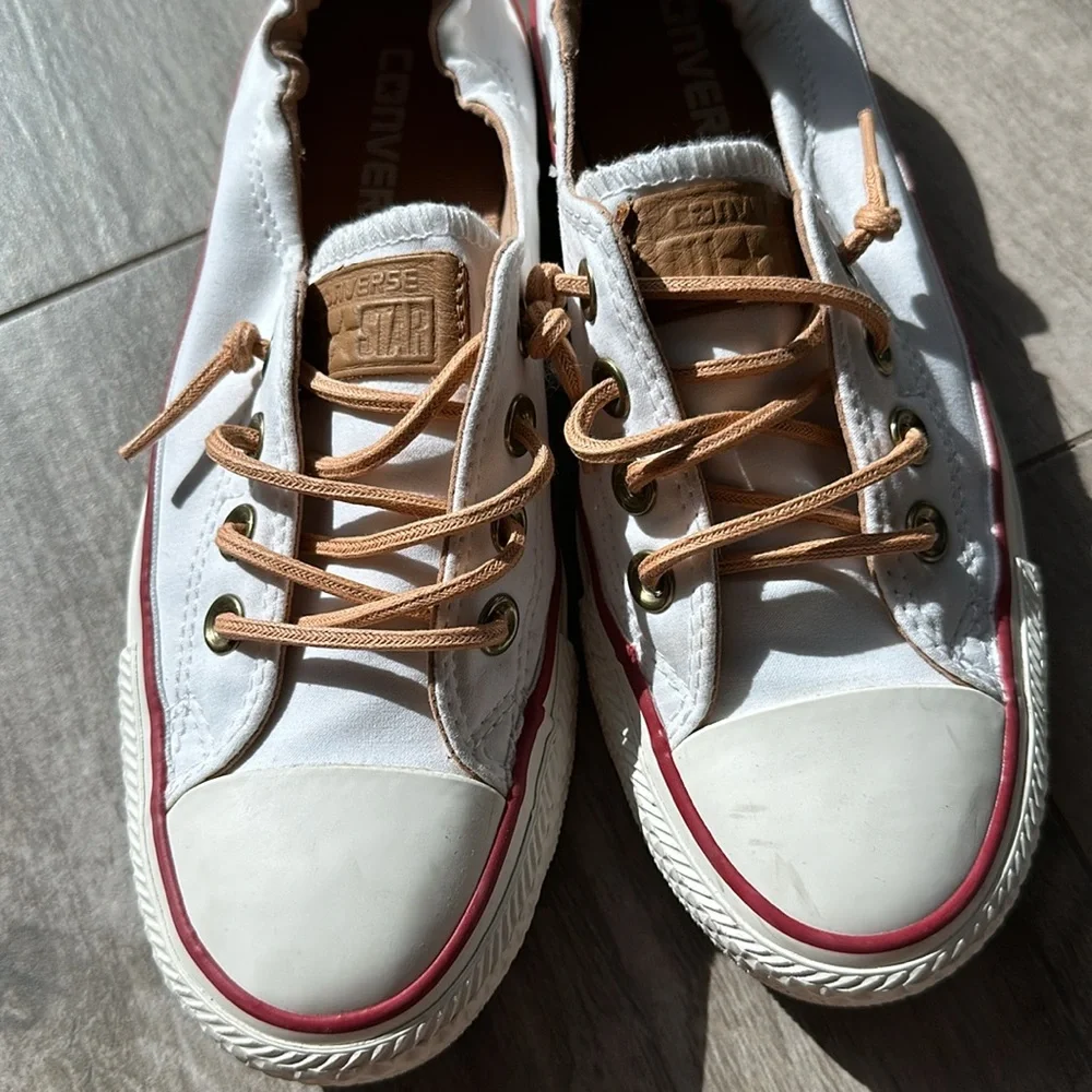Converse Chuck Taylor All Star Shoreline Slip shoes - biscuit with tan laces
