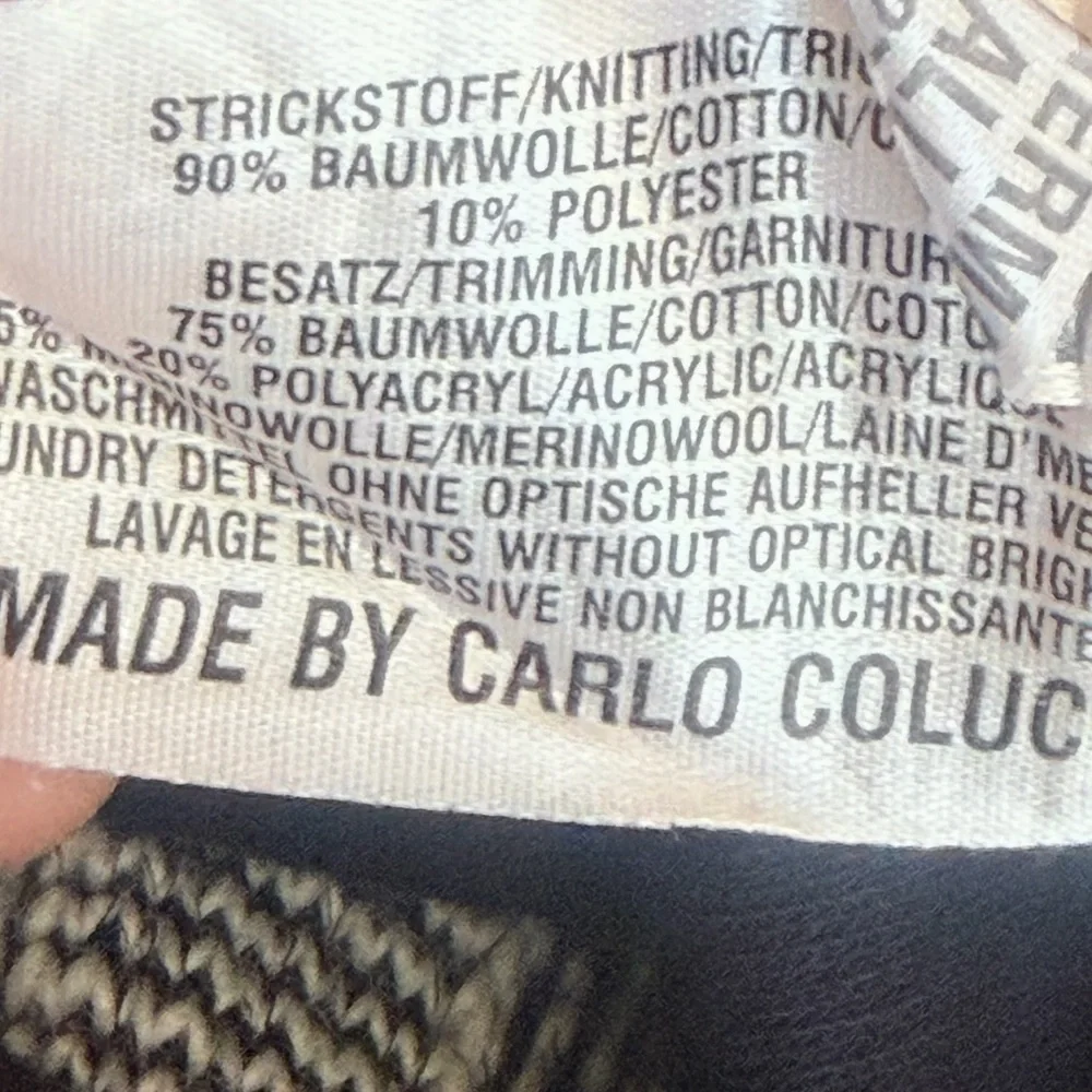 Carlo Colucci styling size