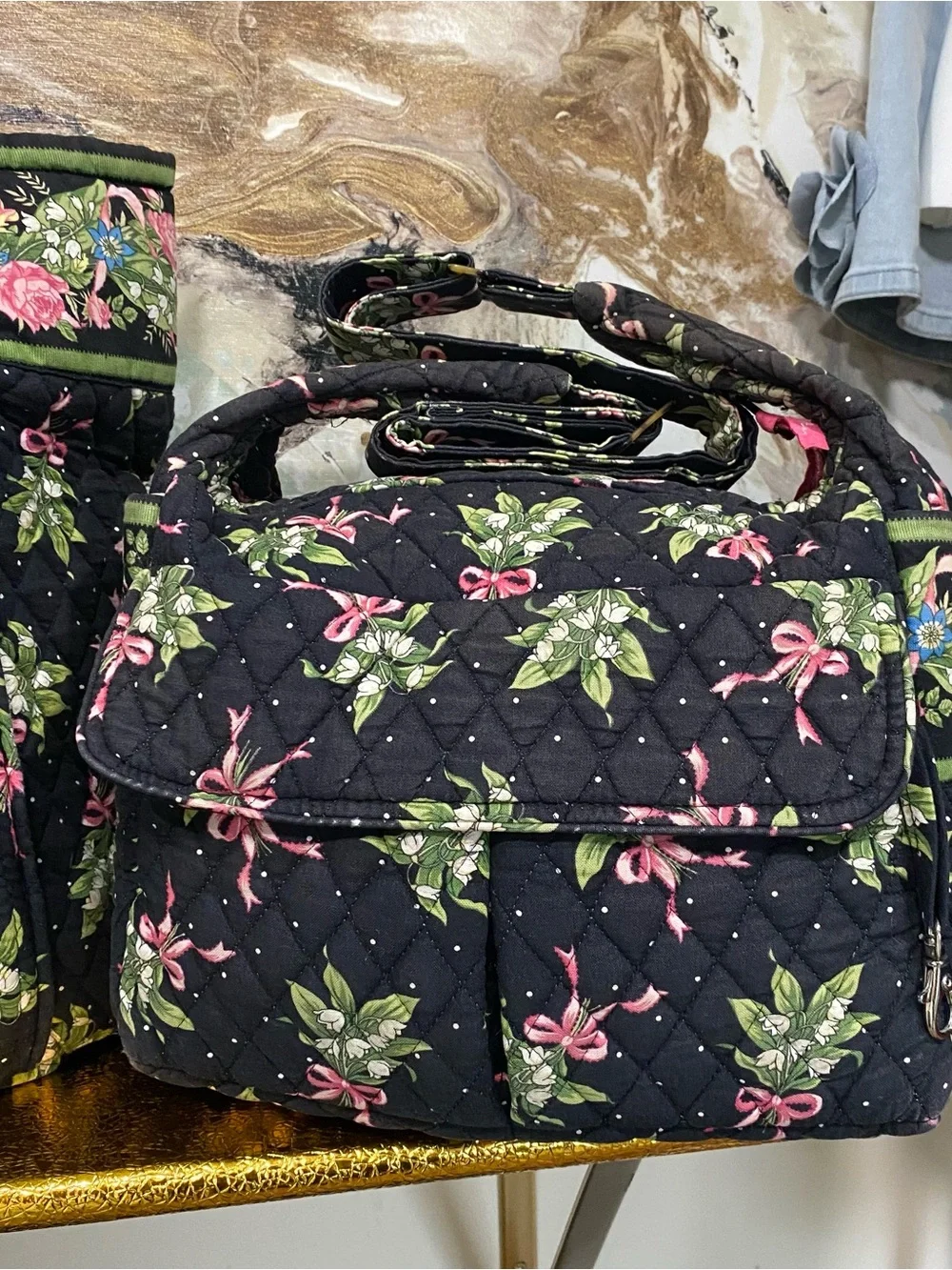 Vera Bradley exterior quilted