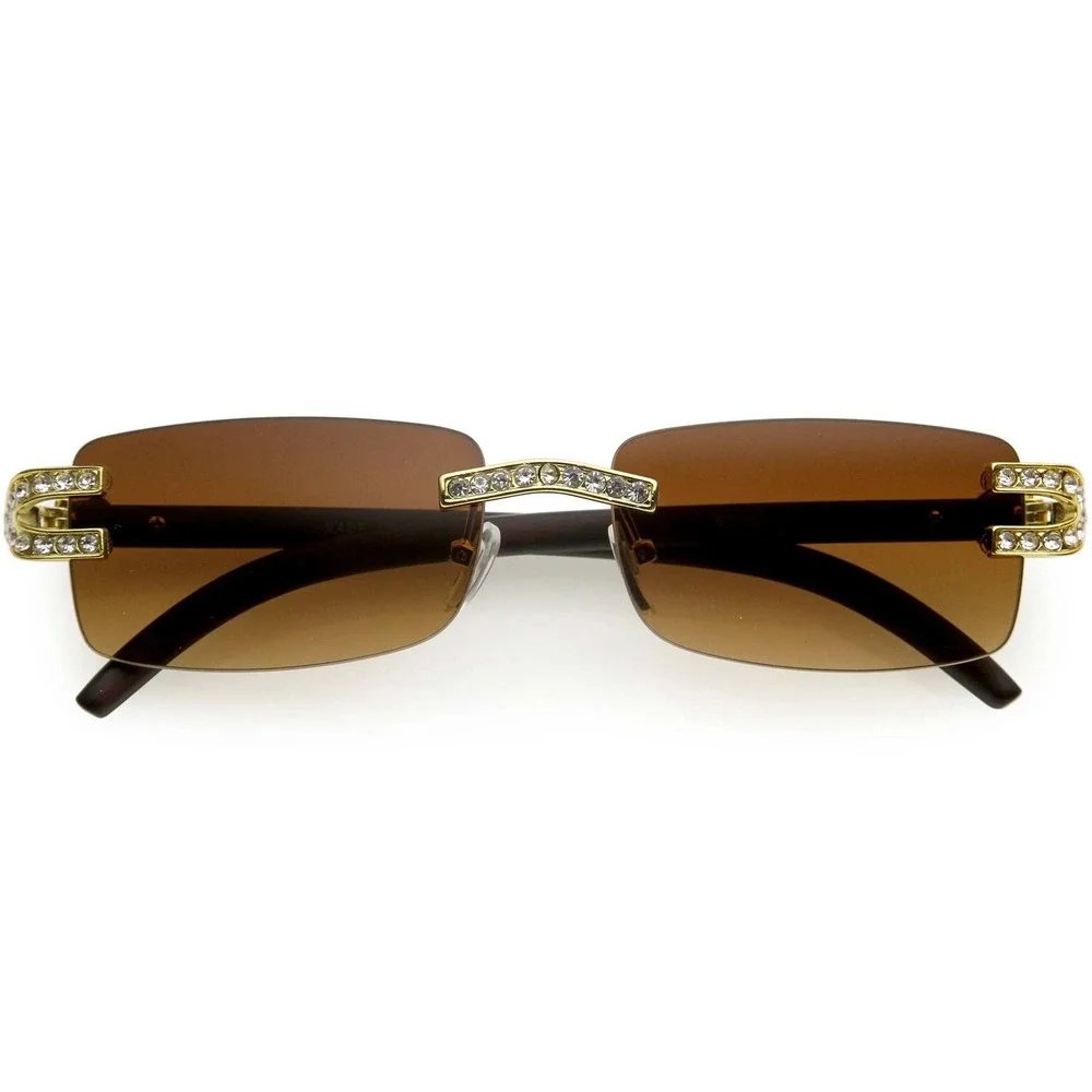 N/A gold rimmed
