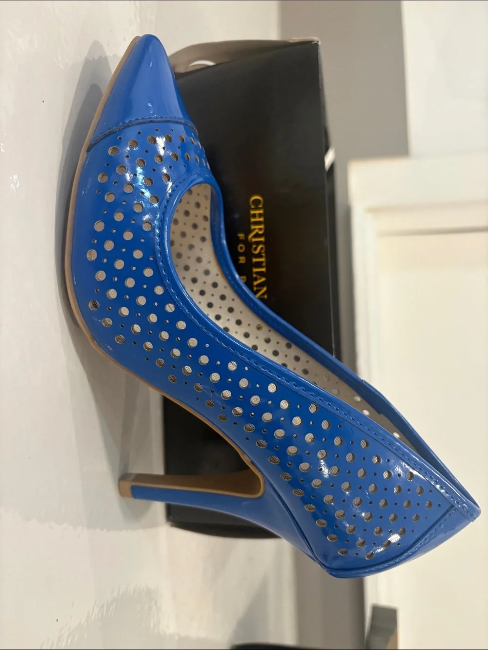 Christian Siriano vibrant royal