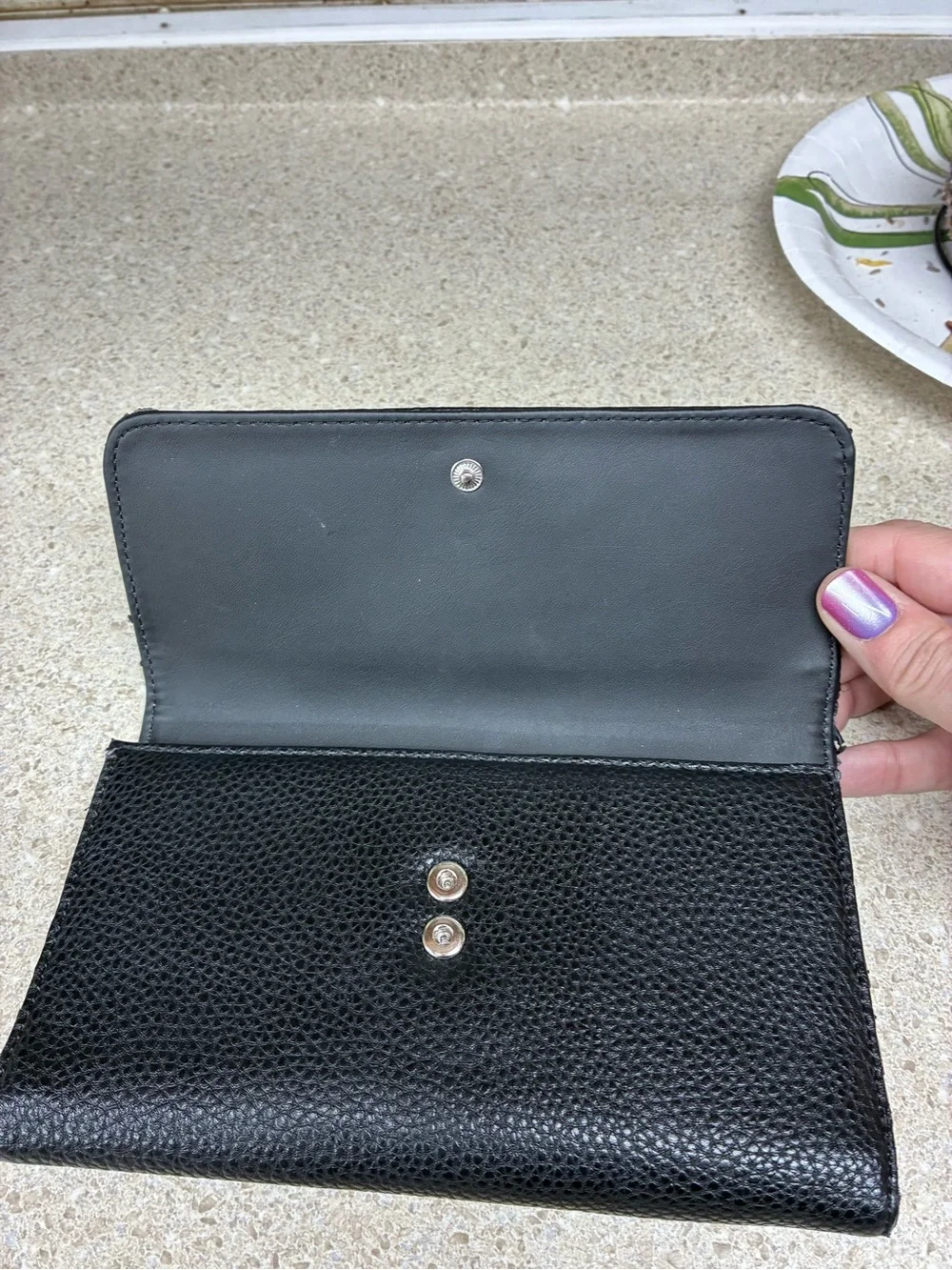 Guess foldover wallet