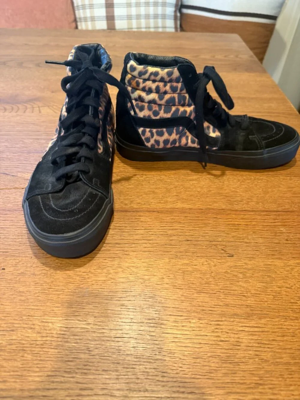 Rare Vans SK8 Hi Leopard Hi-Top Skateboard Skate Shoe