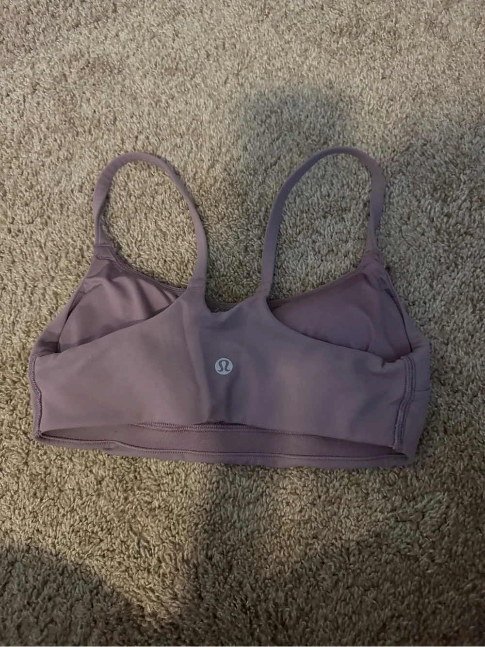 lululemon athletica mauve clean bralette