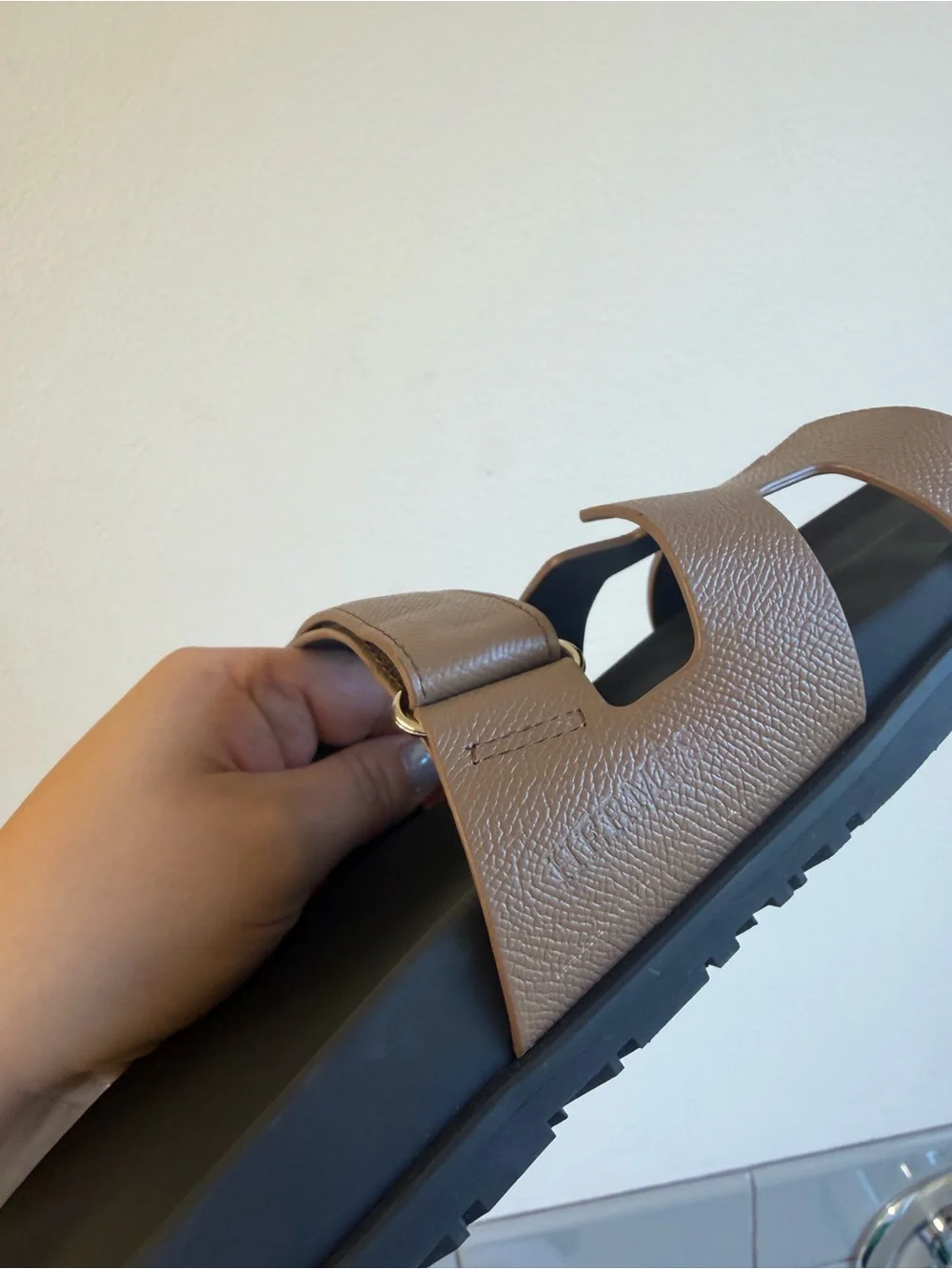 Hermes designer slides