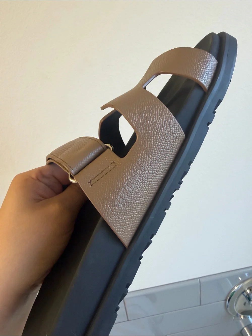 Hermes designer slides