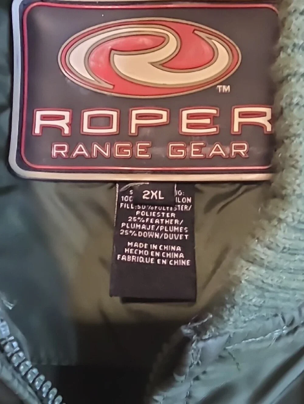 Roper sleeveless quilted