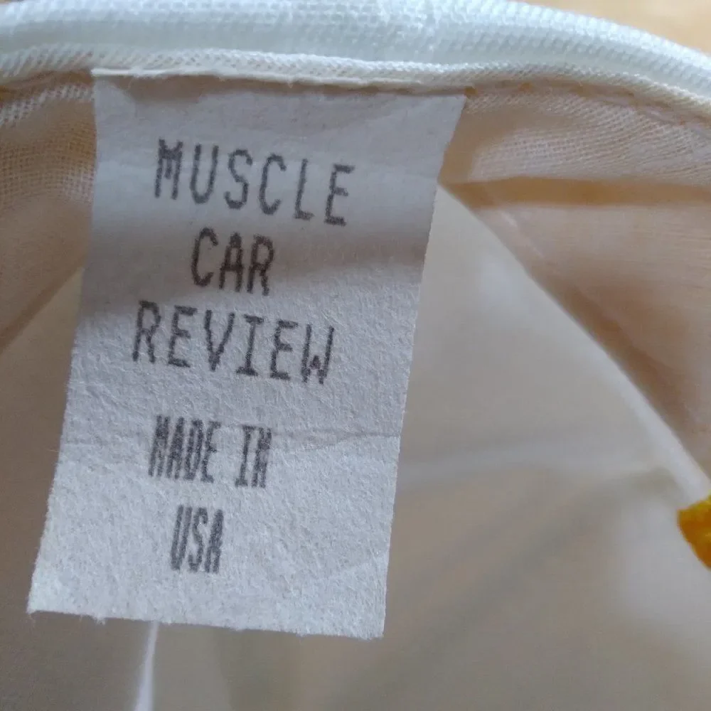Vintage Muscle Car Review Magazine Snap Back Hat