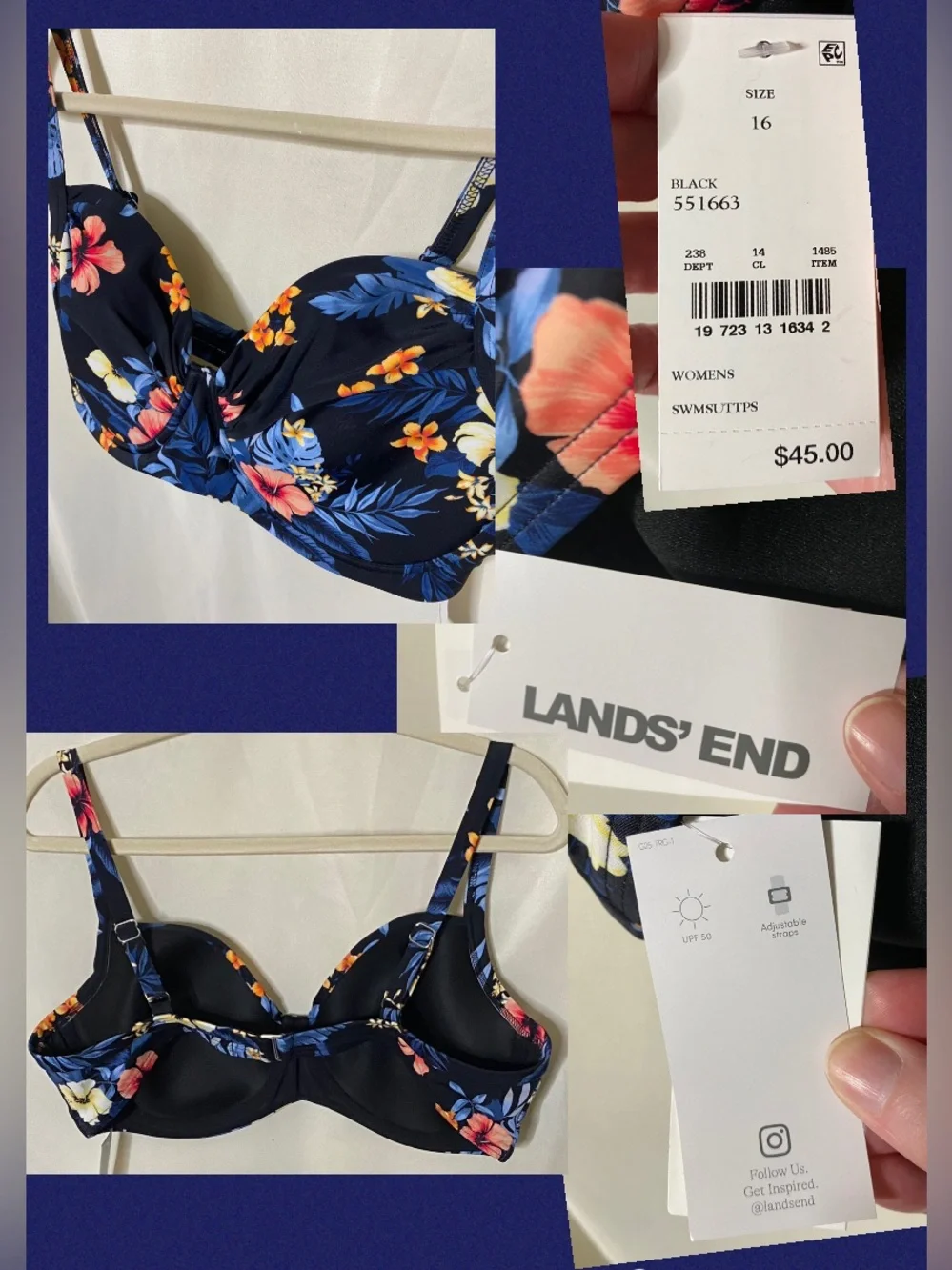 Lands End new tags