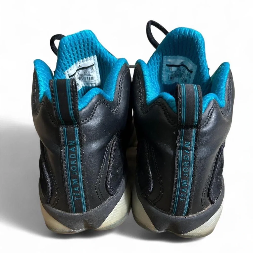 Nike Air Jordan Jumpman Team Pro II 874749-003 Black/Teal/Gold Youth Sz 7Y  2016