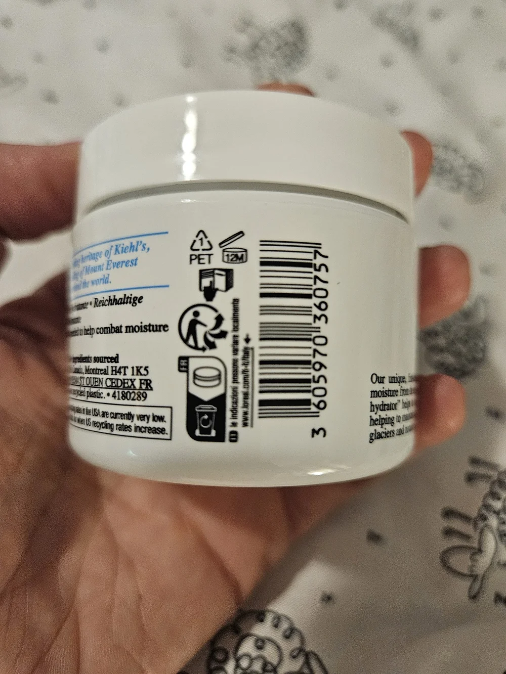 Kiehls hydrating facial