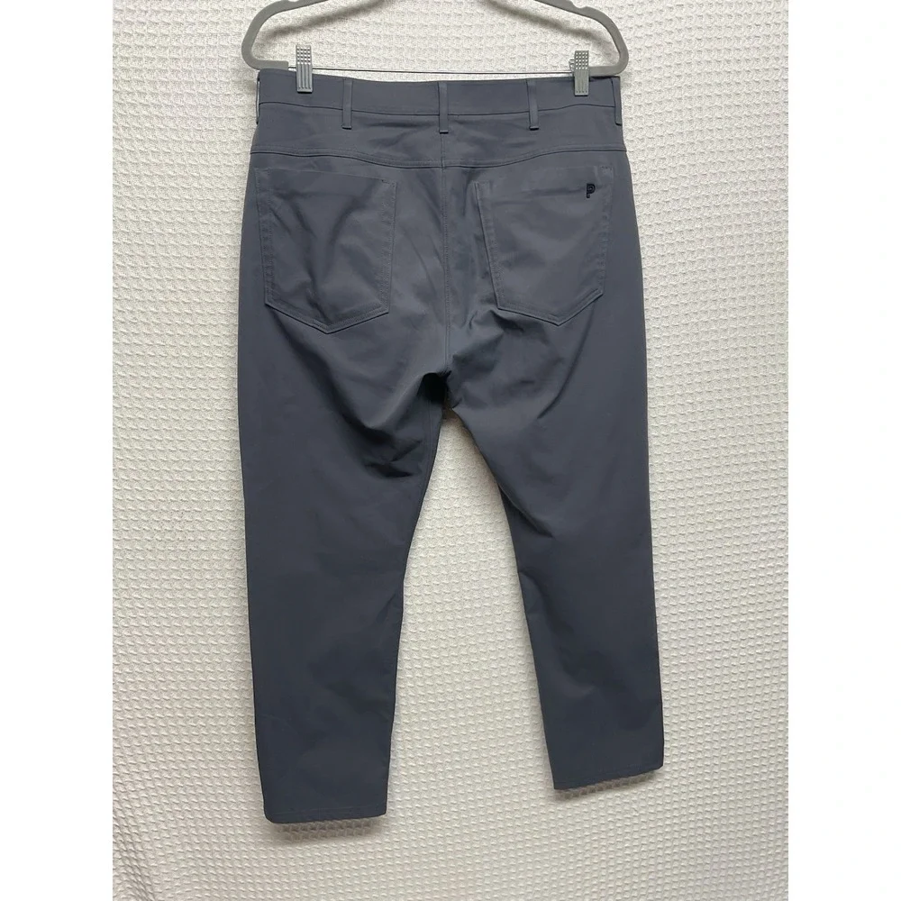 Public Rec Mens All Day Every Day Tech Performance Pants Gray Actual Size 36/26