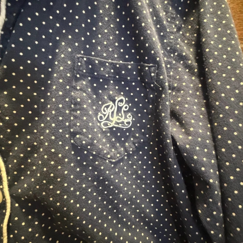 Ralph Lauren navy shirt