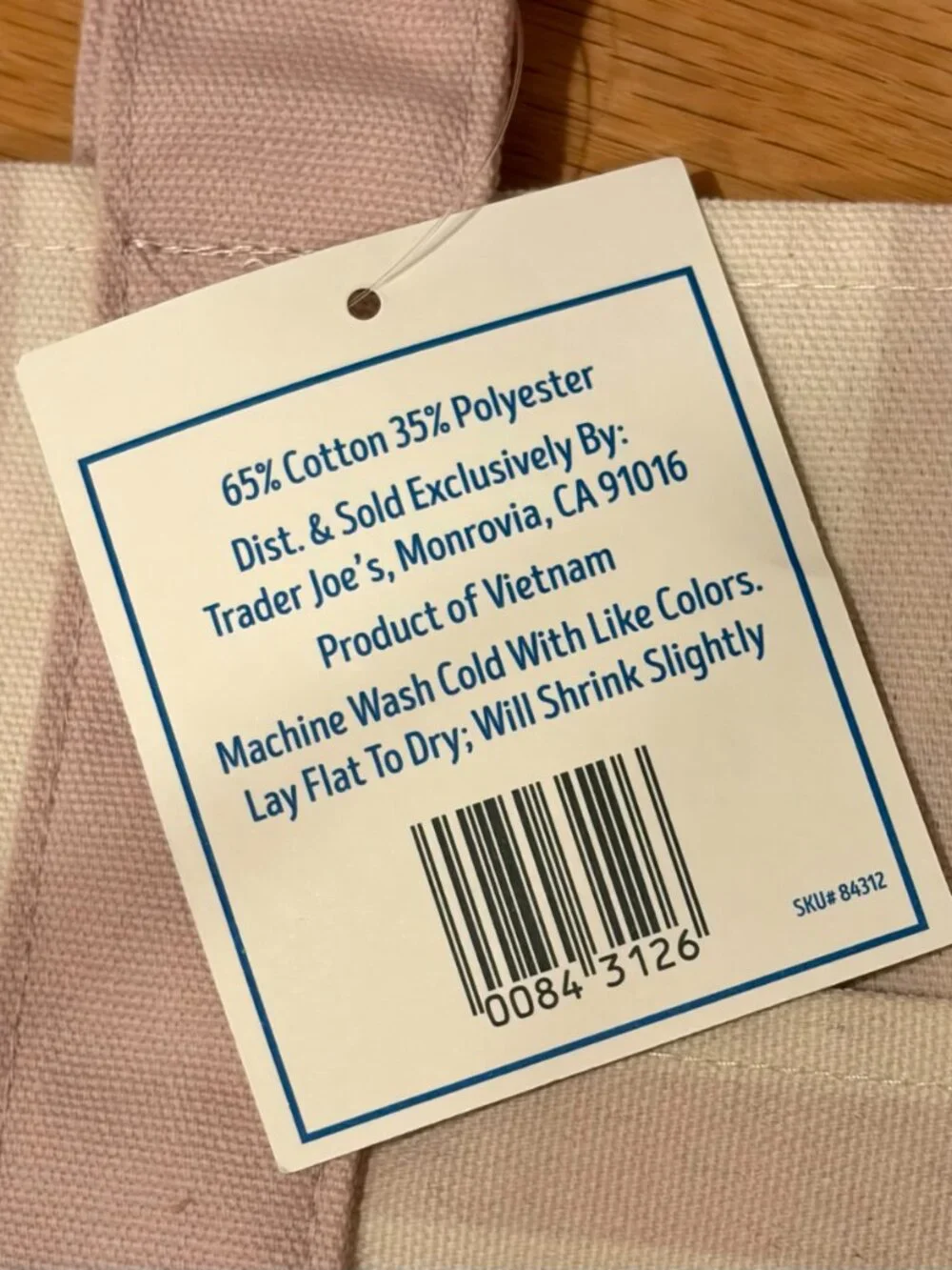 Trader JoeS new tags