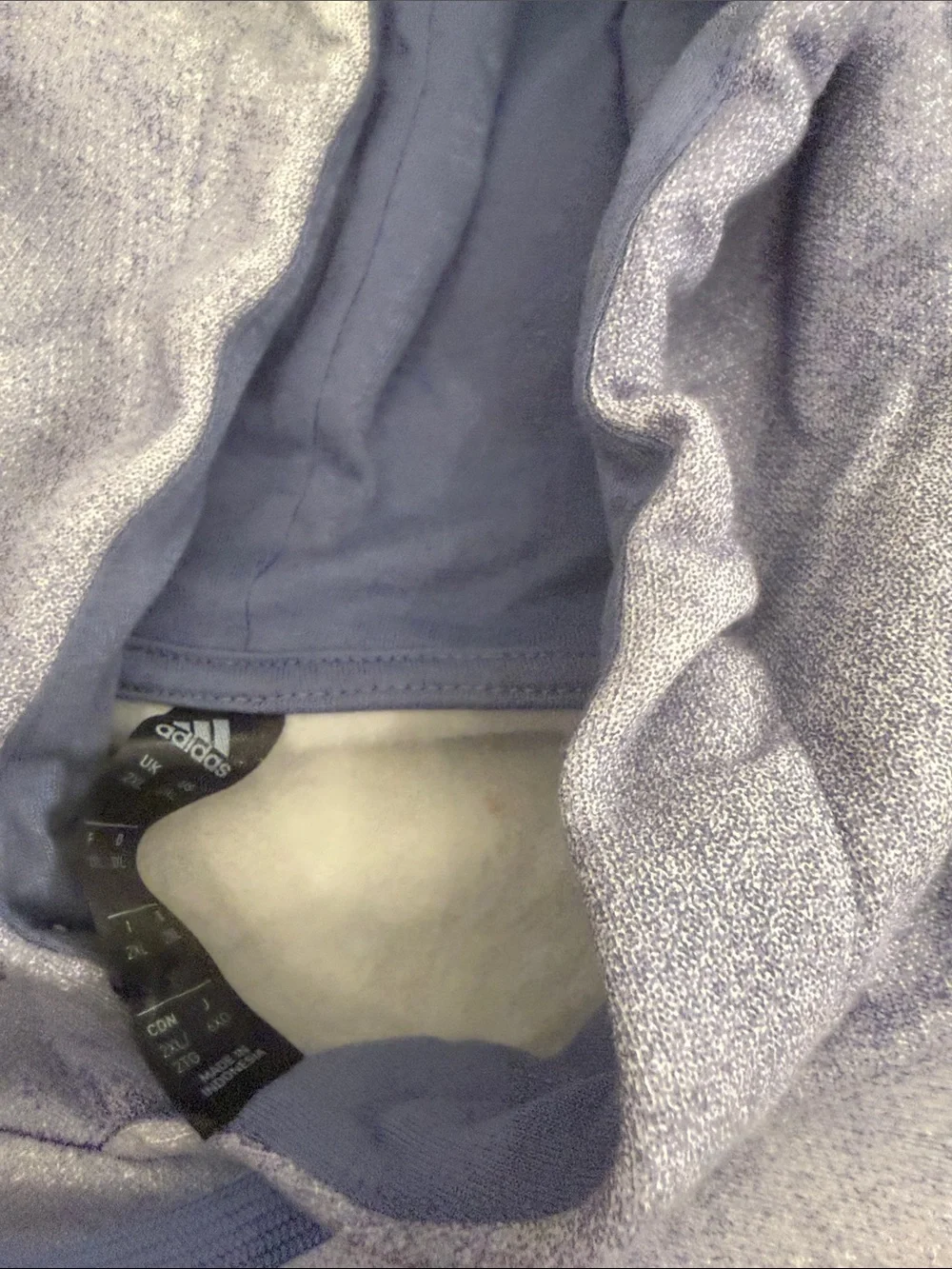 Adidas Los Angeles Athl Dept Hoodie - Faded Blue/Grey xxl