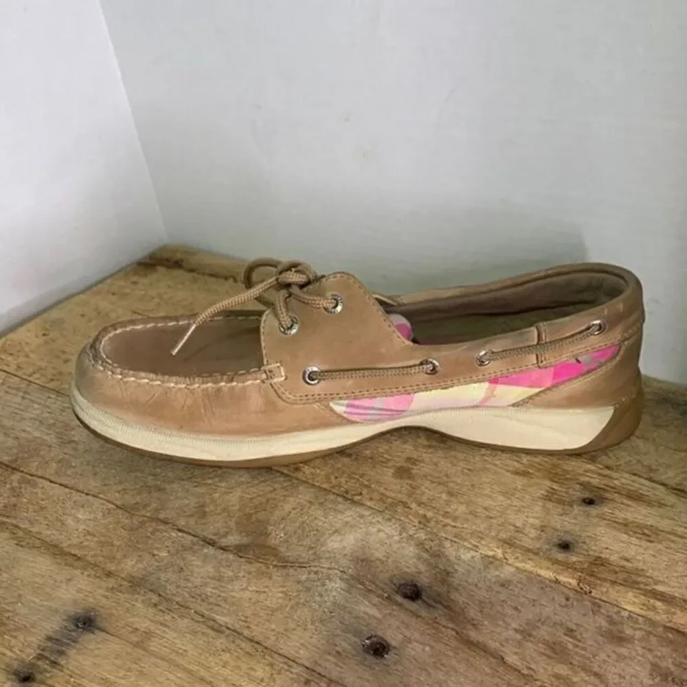 Sperry brown leather
