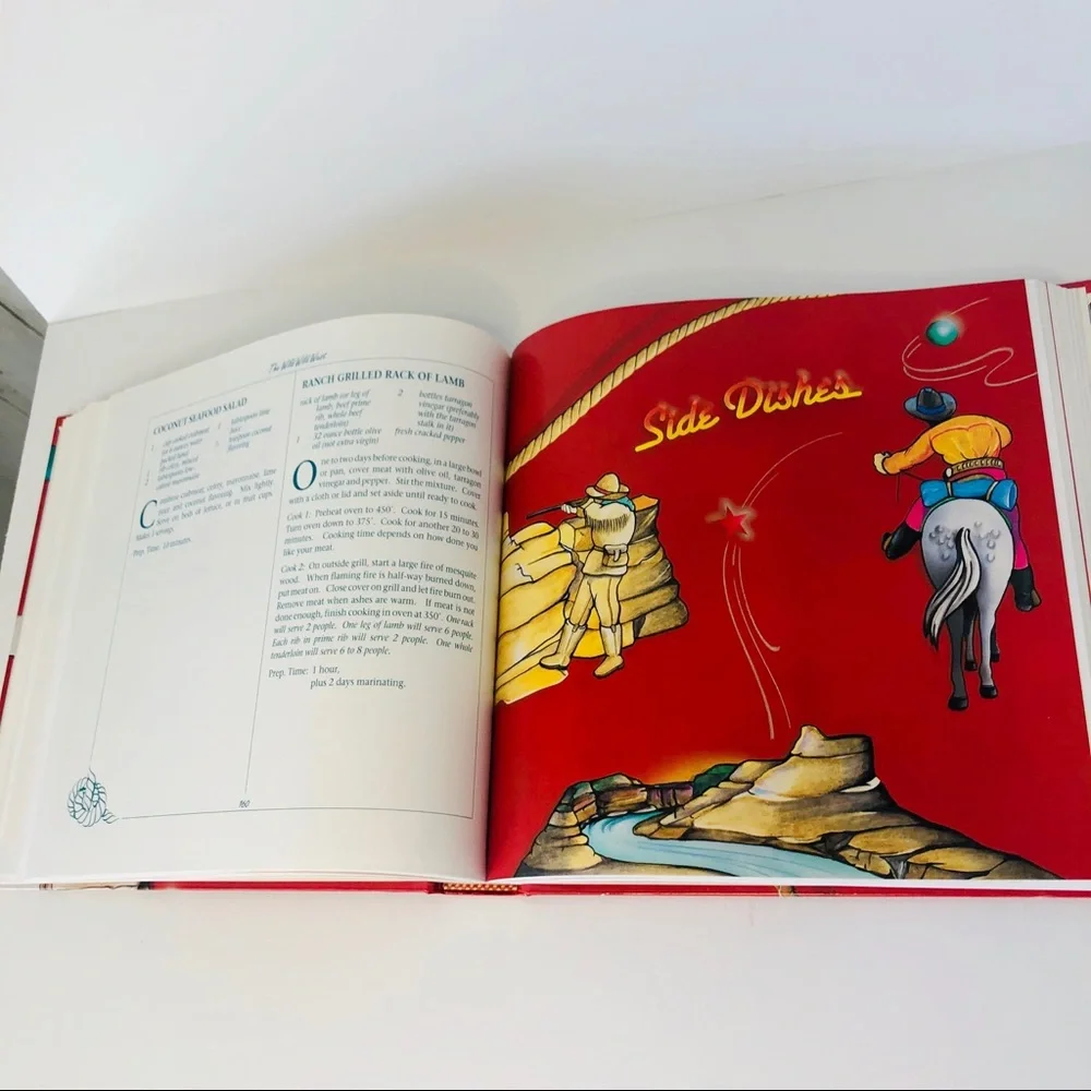 Wild Wild West Cookbook Cactus &‎ Cowboys 1990s Junior League