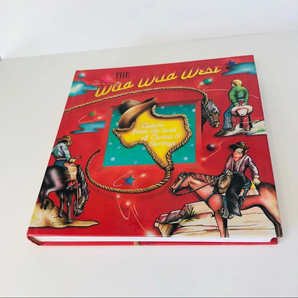 Wild Wild West Cookbook Cactus &‎ Cowboys 1990s Junior League