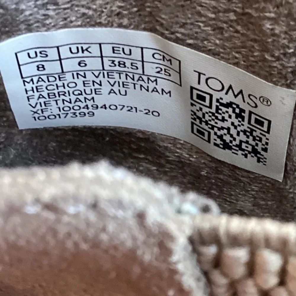 Toms ankle wedge