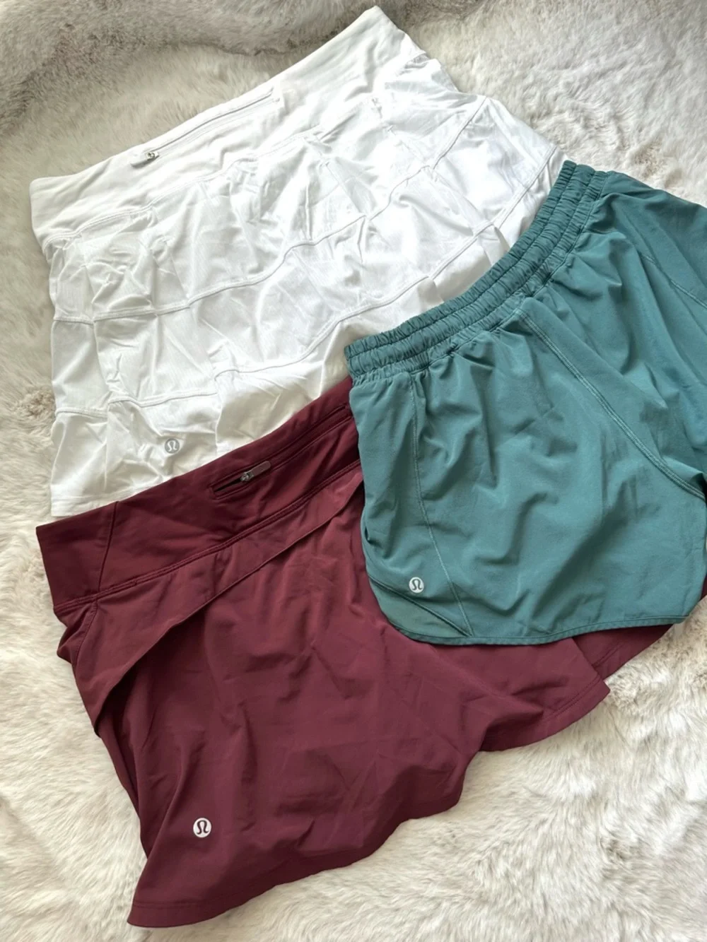 Lululemon‎ skirts + shorts bundle size 8 - lot of 3 athletic