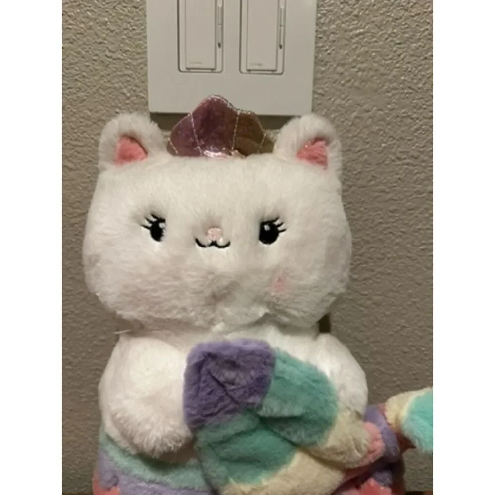 NWOT FAO Schwarz's Glow Brights Meowmaid Plush