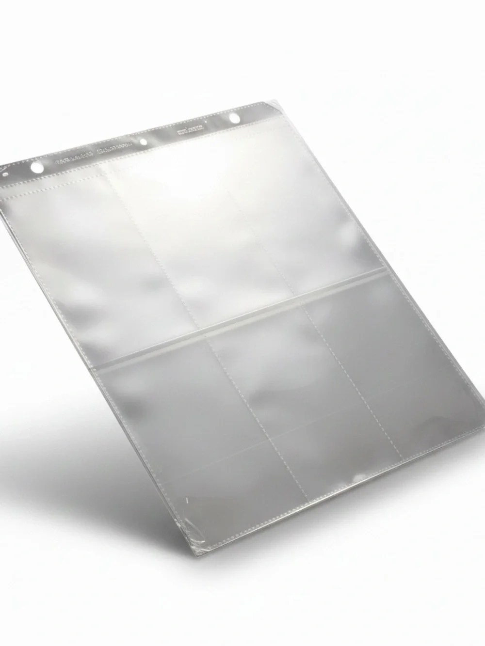 Clear  6 Pocket “Memory Protectors”-Transparent