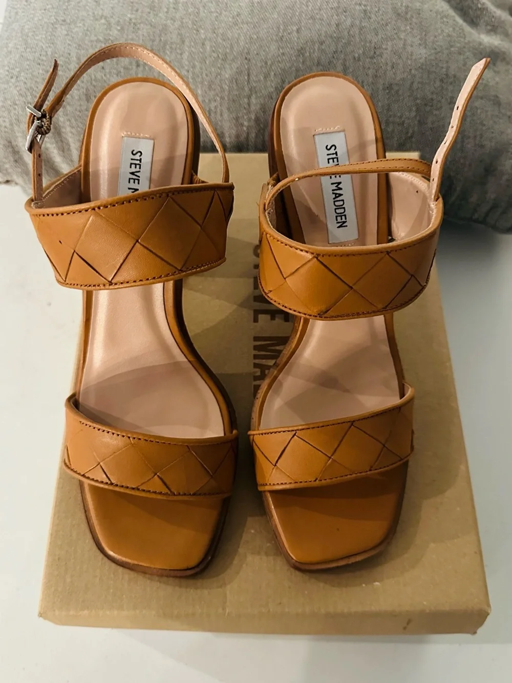 Steve Madden sophisticated cognac