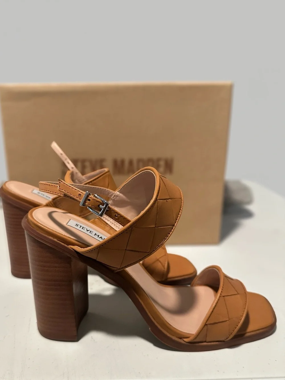Steve Madden sophisticated cognac