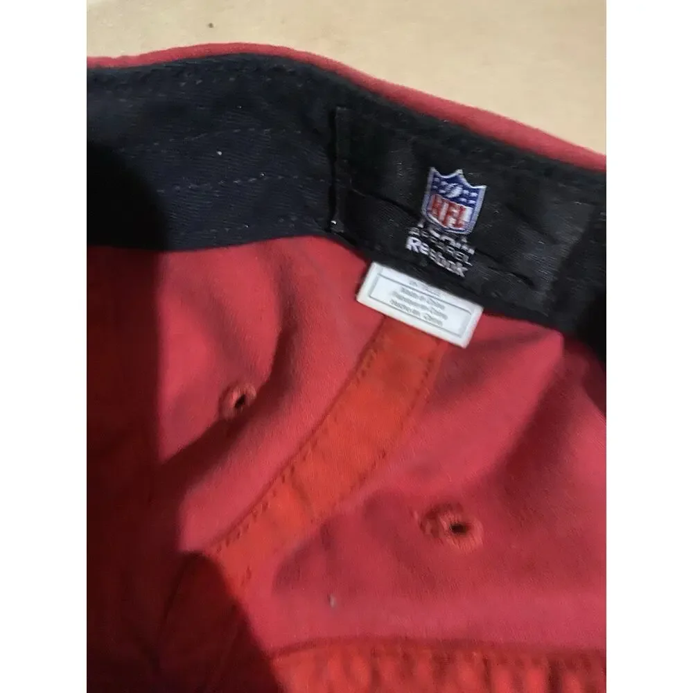 Tampa Bay Buccaneers Vintage Dads Cap Red Reebok Official NFL