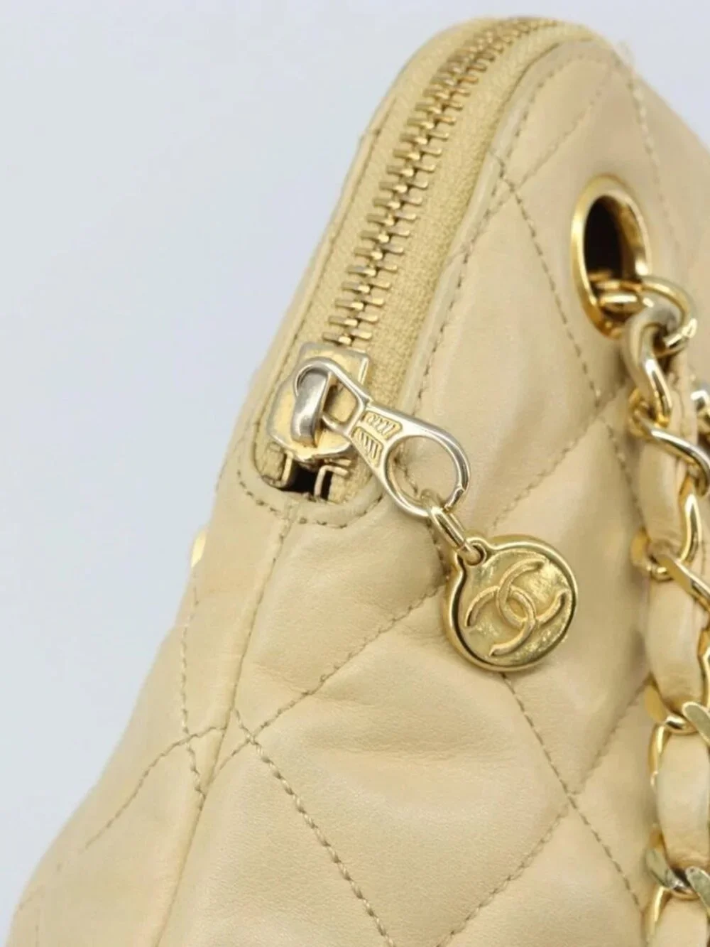 CHANEL brand	chanel color	beige