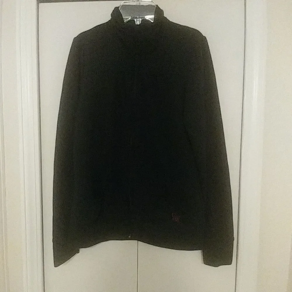 Tchibo Feel Like‎ A Butterfly Zipper Front Black Jacket