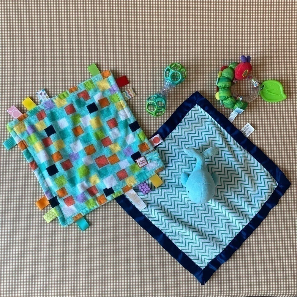 Bright Starts bundle taggies