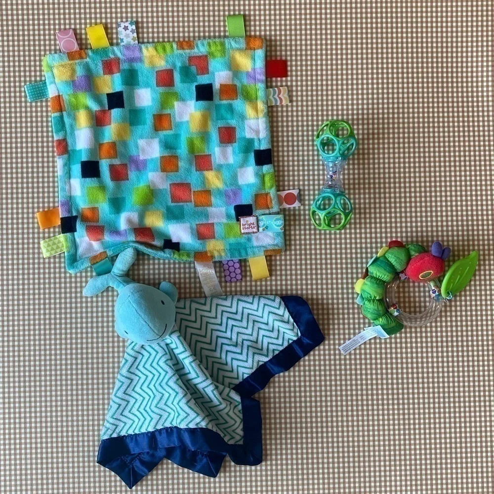 Bright Starts bundle taggies