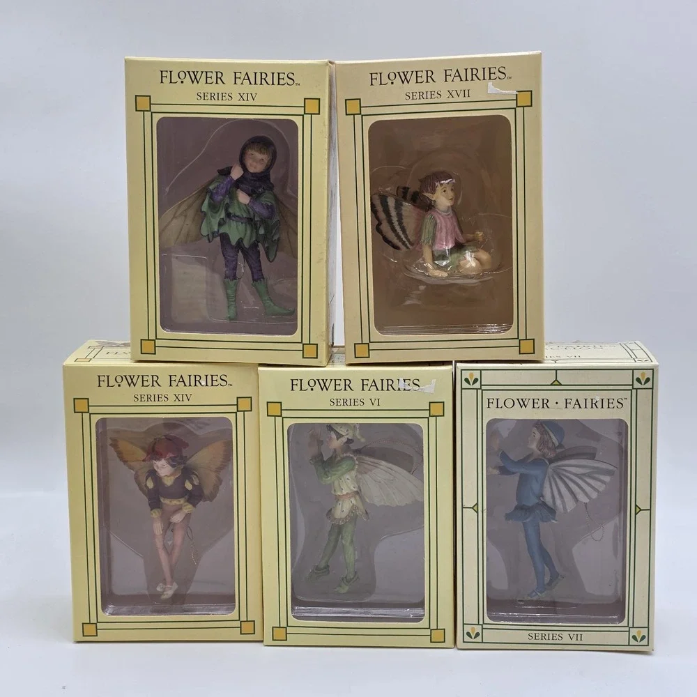 Flower Fairies Cicely Mary Barker Lot of 5 Ornaments Figurines‎