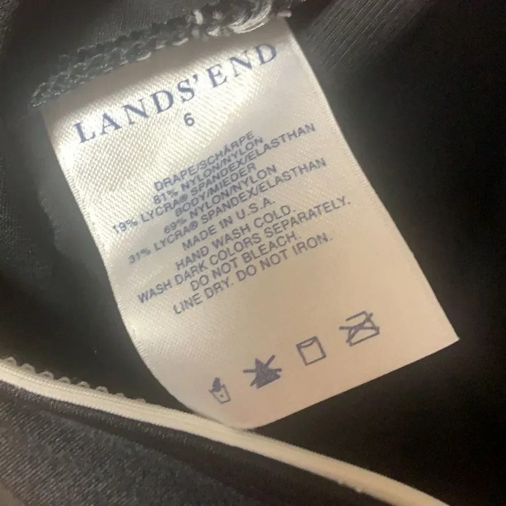 Lands End you approximately tankini