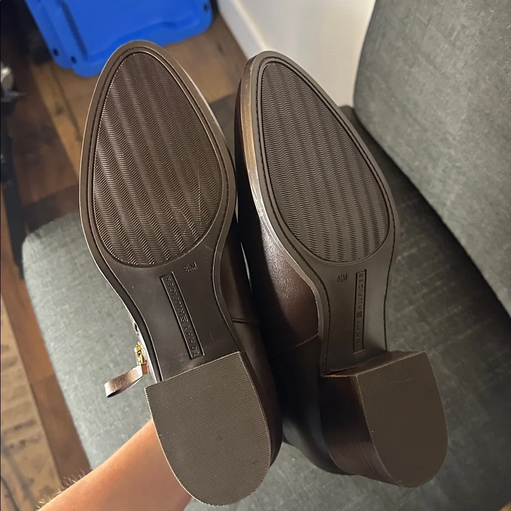 Tommy Hilfiger‎ Size 8.5 Womens Dark Brown Ankle Zip Booties
