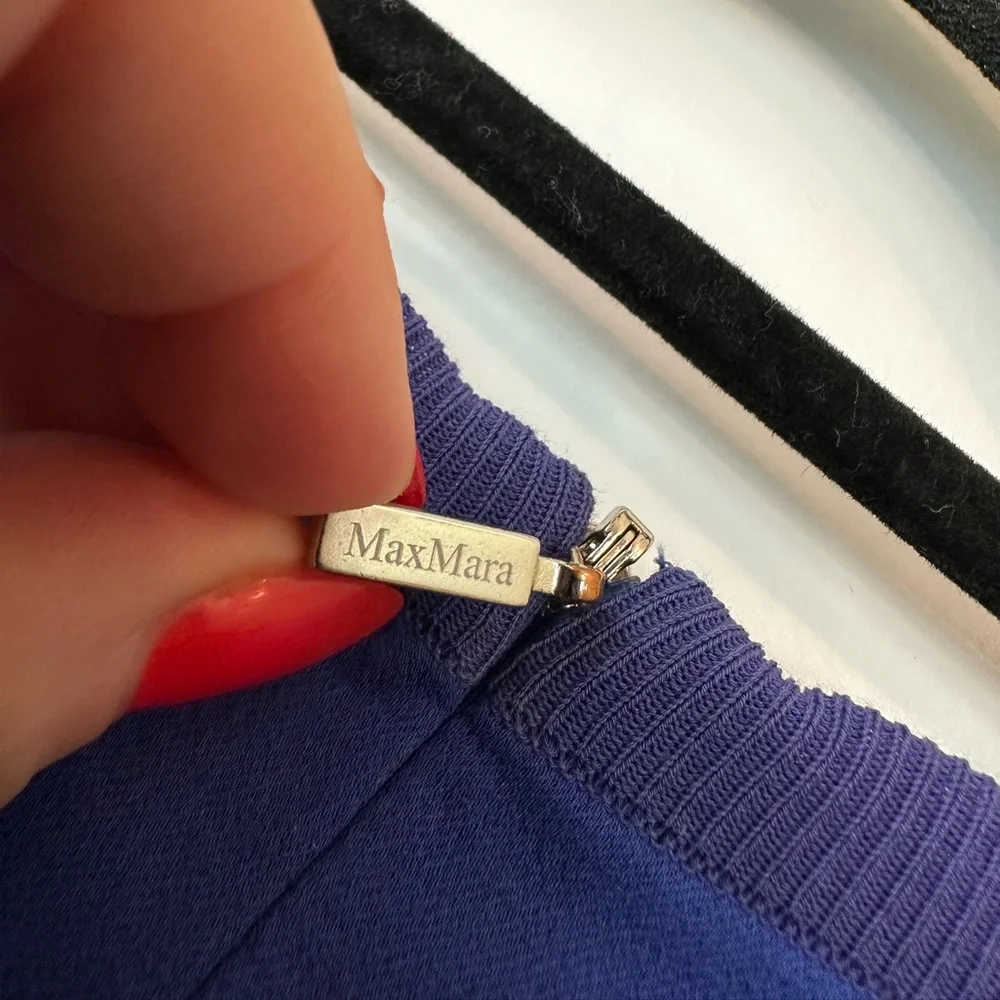 MaxMara cobalt blue