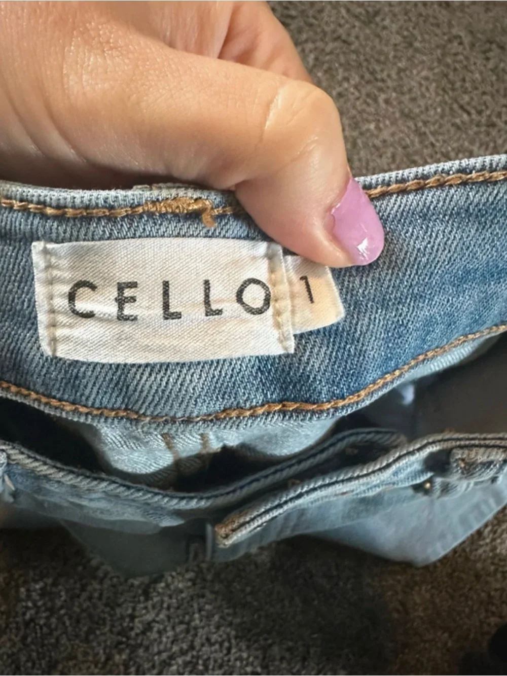 Cello Light Blue Skinny Jeans - Faded Stretch Denim