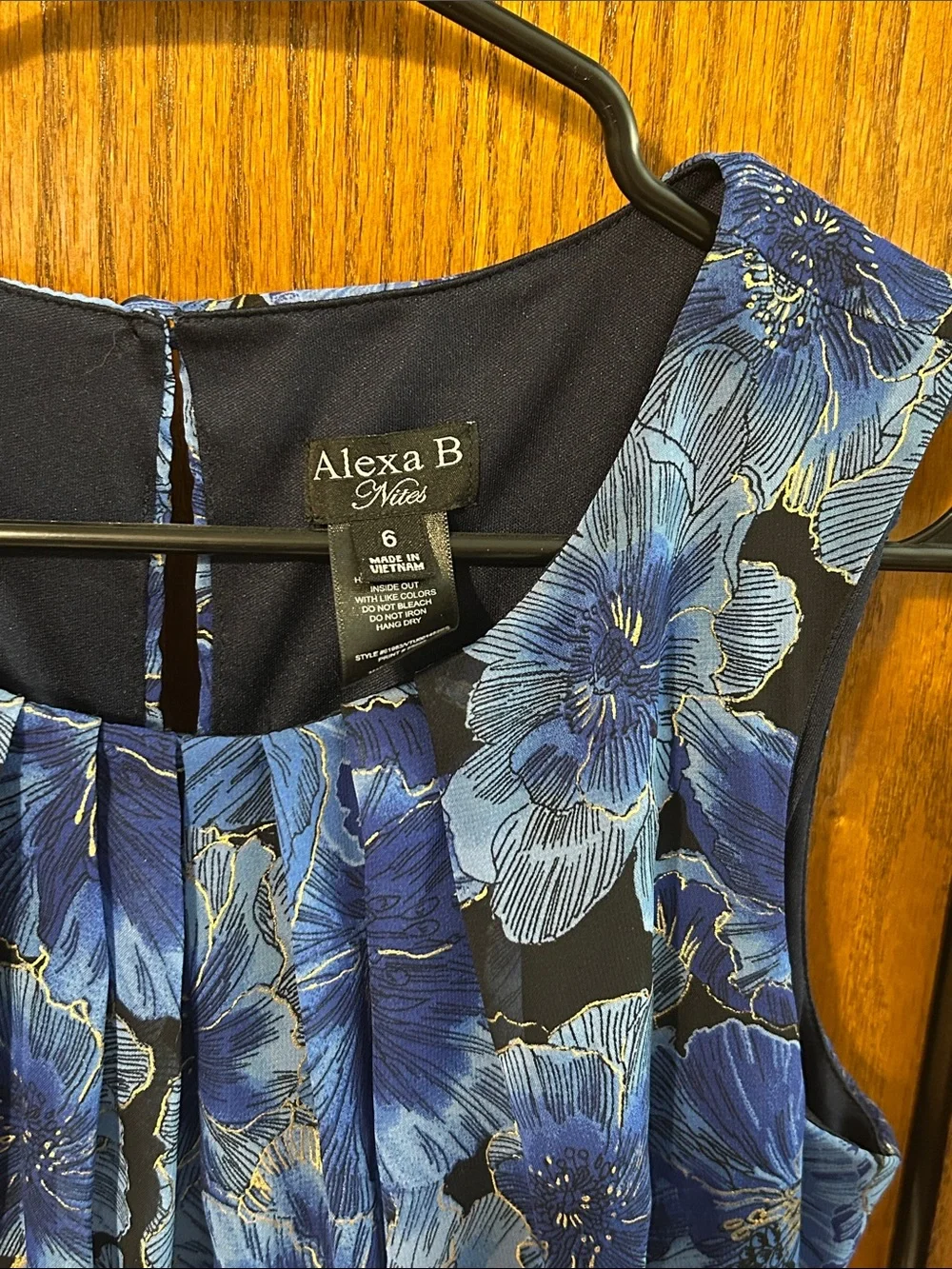Alexa B Nites sleeveless maxi