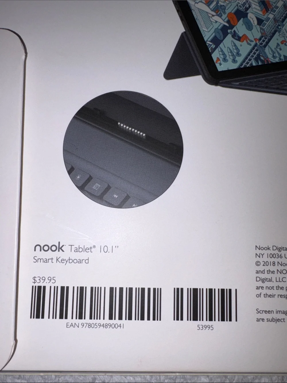 Nook slim folio