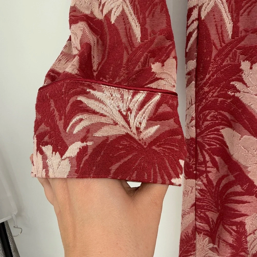 Zara floral jacquard