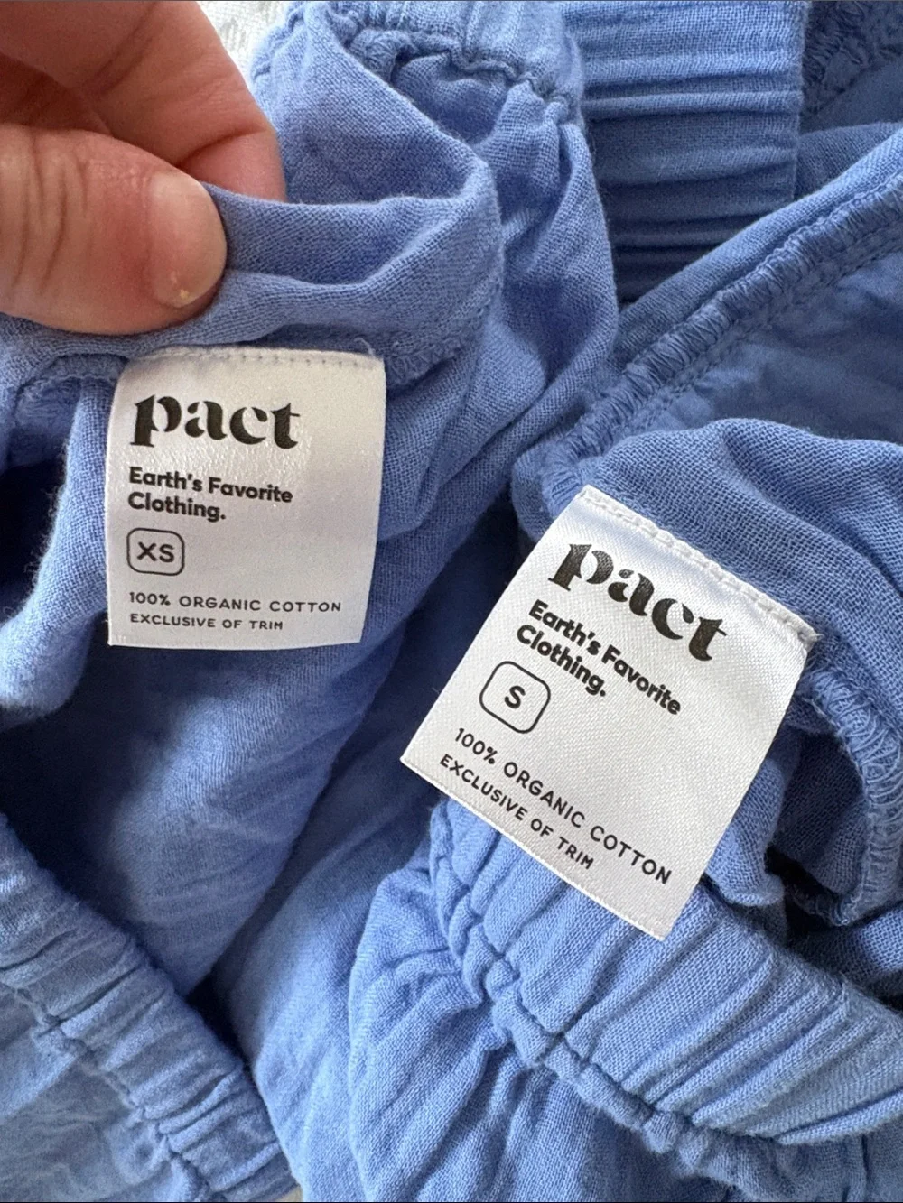 Pact lightweight blue
