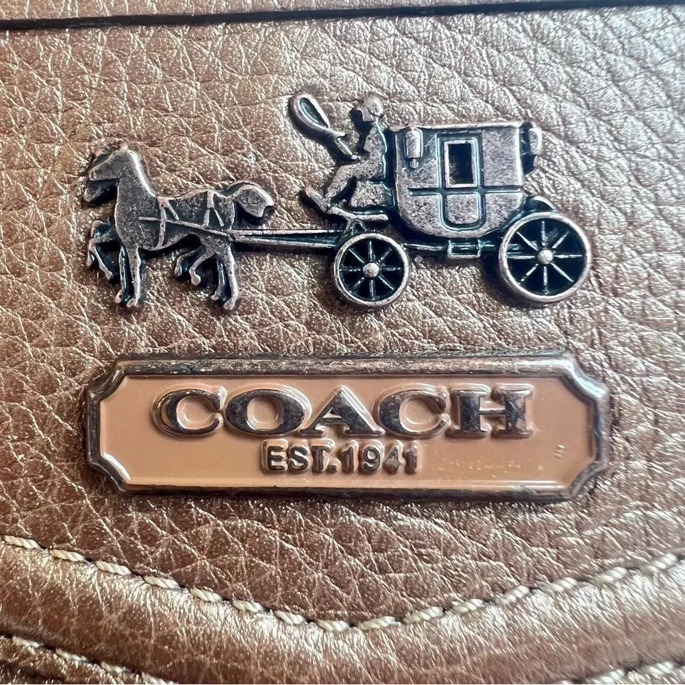 Coach color #coachny zippered