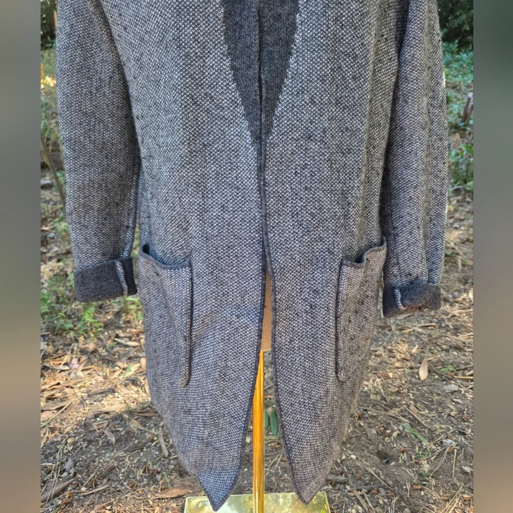 Talbots cozy charcoal