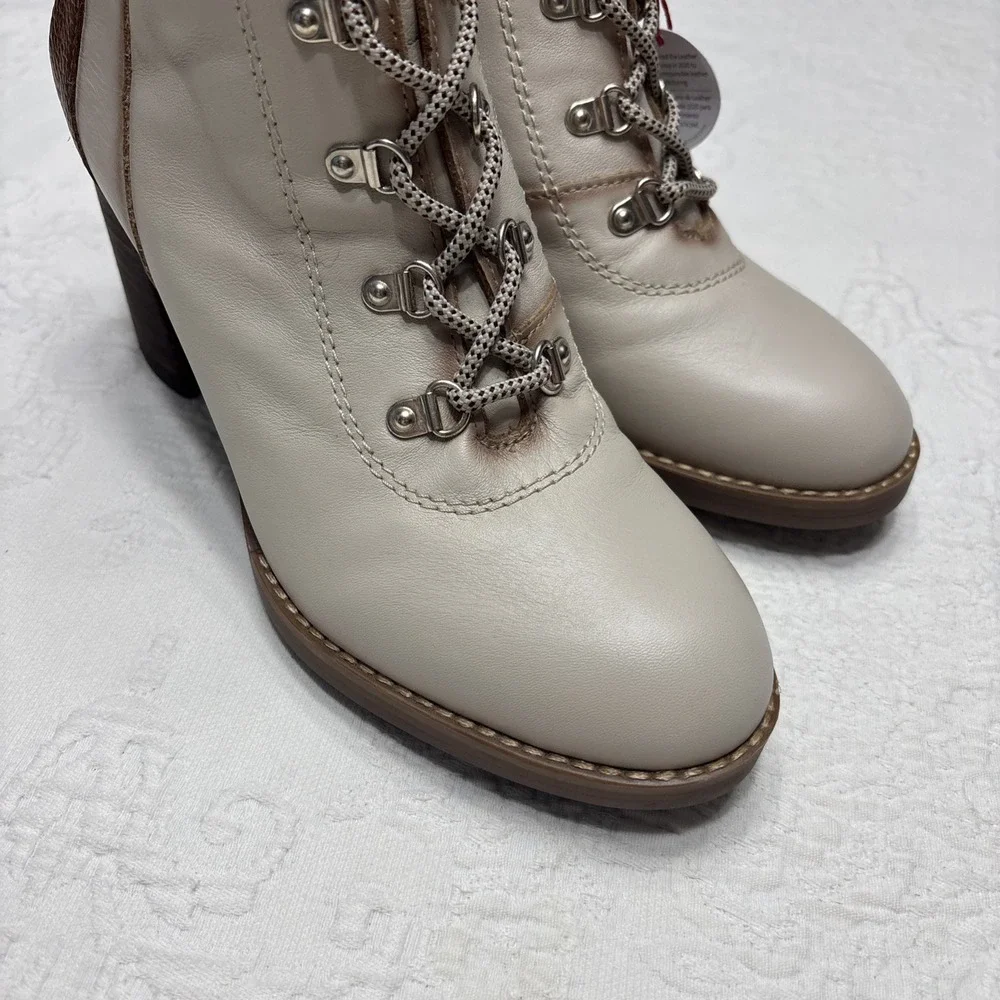 PIKOLINOS High-Heel Ankle Boot Leather Pompeya Sz 39 NWT