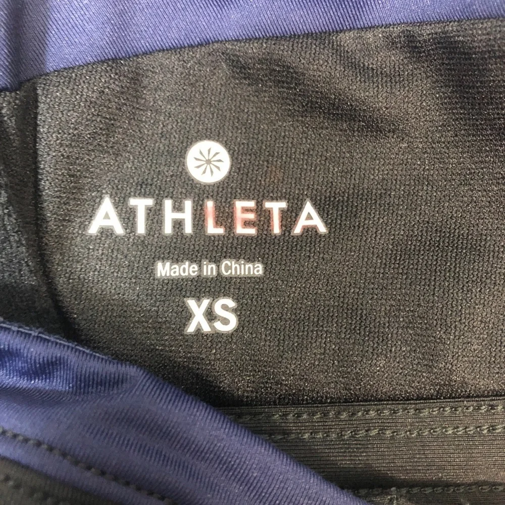 Athleta black blue