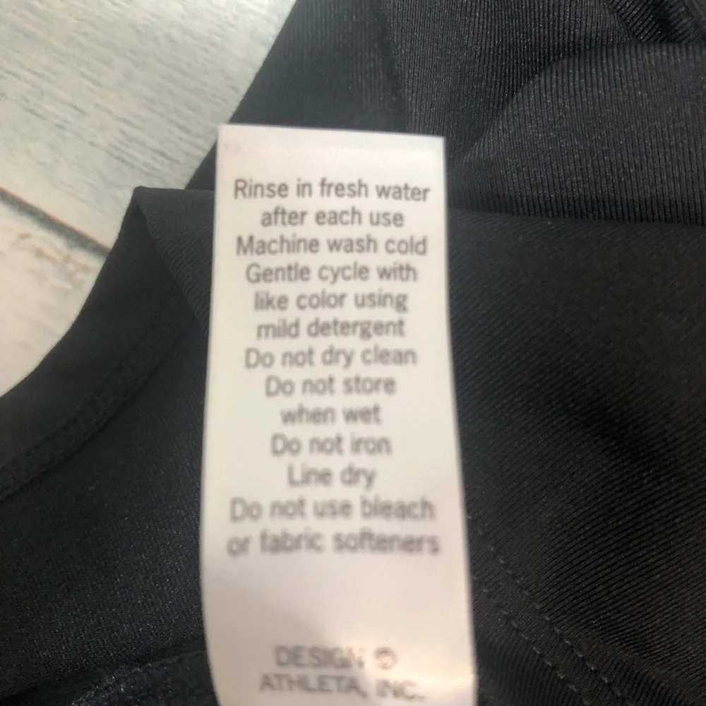 Athleta black blue