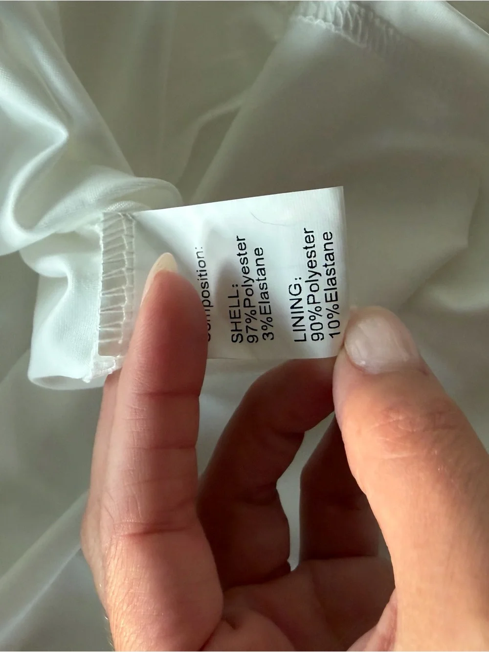 N/A lightweight sheer