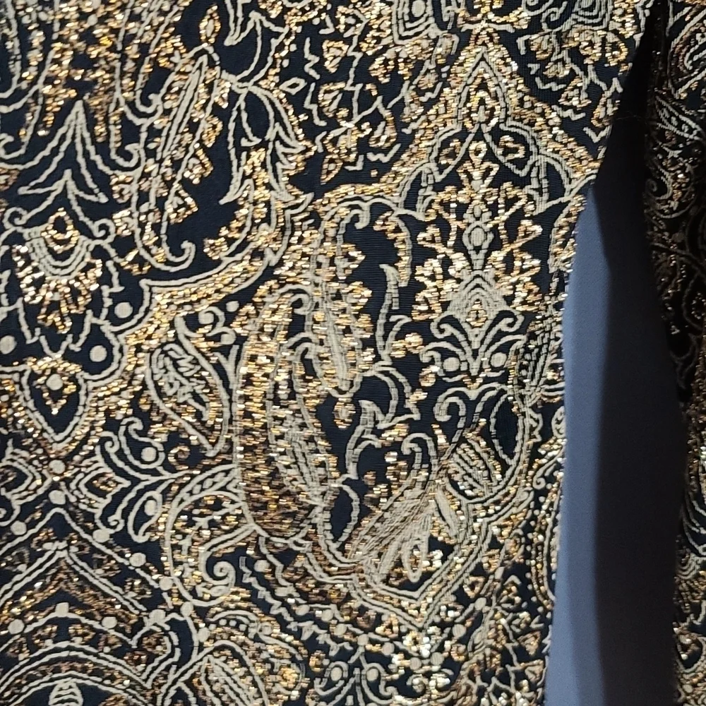 Ronni Nicole gold usa blazer