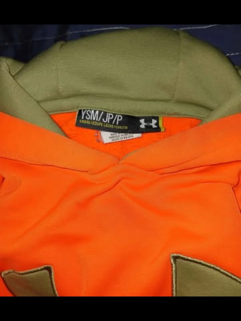Under Armour bright orange